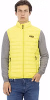 Yellow Polyester Men Jacket 1