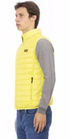Yellow Polyester Men Jacket 2