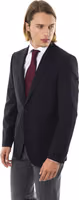 Black Wool Men's Blazer 2