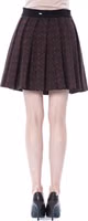 Brown Cotton Women Skirt 3