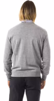 Gray Wool Men Sweater 3