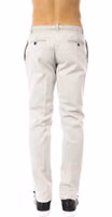 Gray Cotton Men Pant 3