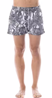 Black Polyester Men Swimwear 1
