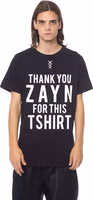 Black Cotton Men T-Shirt 1