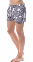 Black Polyester Men Swimwear 2