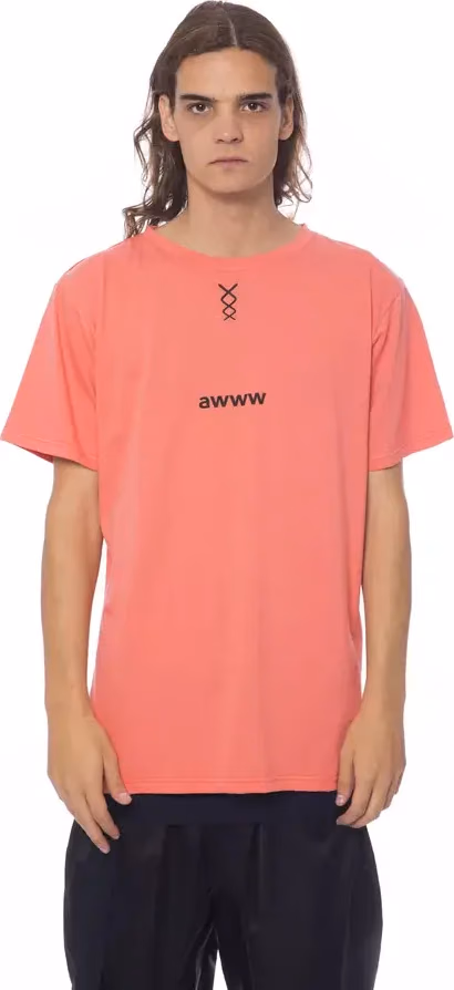 "Multicolor Cotton Men T-Shirt"