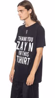 Black Cotton Men T-Shirt 2