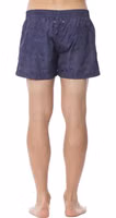 Blue Polyester Men's Swim Trunk 3