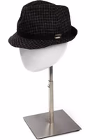 Black Virgin Wool Women Hat 2