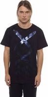 Black Cotton Men T-Shirt 1