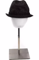 Black Virgin Wool Women Hat 3