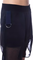 Black Polyester Men Short 4