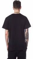 Black Cotton Men T-Shirt 3
