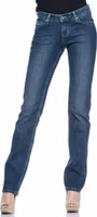 Blue Cotton Women Jeans 1