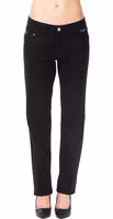 Black Cotton Women's Pants 1