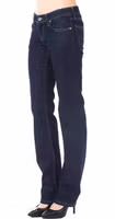 Blue Cotton Women's Jeans 2