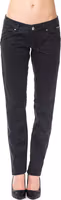 Blue Cotton Women's Regular Fit Pant 1