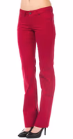 Red Cotton Women's Pants 2