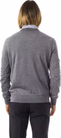 Gray Merino Wool Men Sweater 3