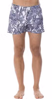 Light Blue Polyester Men Swimwear 1
