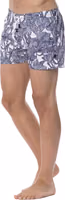 Light Blue Polyester Men Swimwear 2