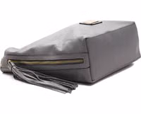 Gray Leather Women Shoulder Bag 4