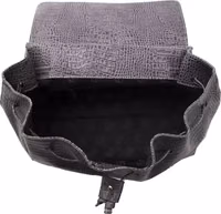 Gray Leather Women Shoulder Bag 5