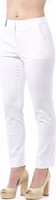 White Cotton Jeans & Pants 2
