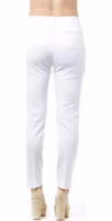 White Cotton Jeans & Pants 3