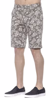 Green Cotton Men Bermuda Short 2