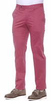Fuchsia Cotton Men Trouser 2