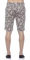 Green Cotton Men Bermuda Short 3