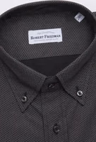 Black Cotton Men's Shirt 2