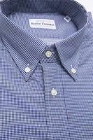Blue Cotton Men's Shirt 2