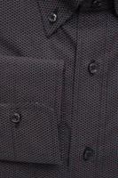 Black Cotton Men's Shirt 4