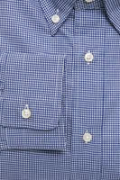 Blue Cotton Men's Shirt 4