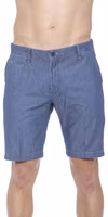 Blue Cotton Shorts 1