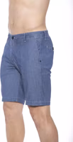 Blue Cotton Shorts 2