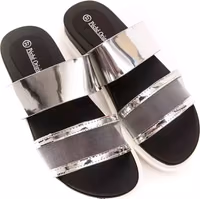 Silver Polyethylene Women Sandal 2