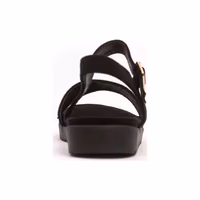 Gold Textile Women Sandal 3