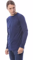 Blue Cotton Men T-Shirt 2