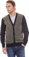 Multicolor Wool Men Cardigan 1