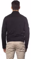 Black Cotton Men Bomber Jacket 3