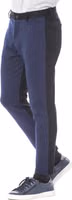 Blue Viscose Men Pant 2