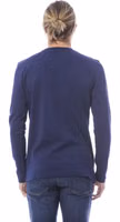 Blue Cotton Men T-Shirt 3