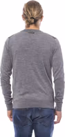 Gray Wool Men's Cardigan 3