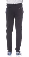Blue Viscose Men Pant 3