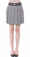 Black Viscose Women Skirt 1