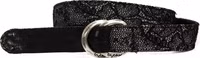 Black Wool Women Belt 1