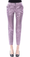 Purple Cotton Women Pants 1